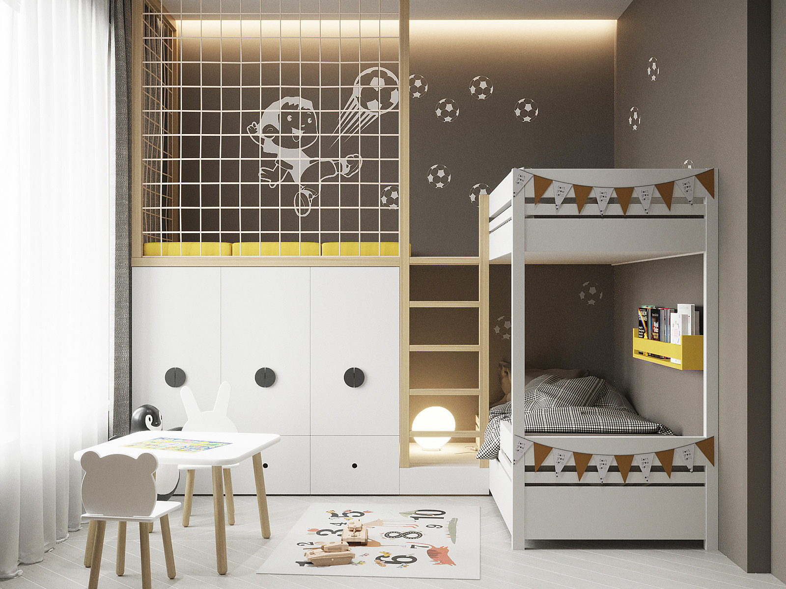 Москва, квартира 70 м2_Детская