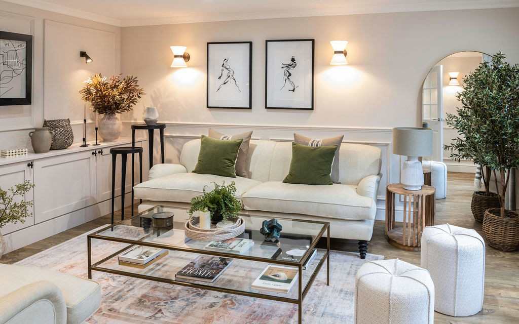 Modern Classic Living Room Makeover