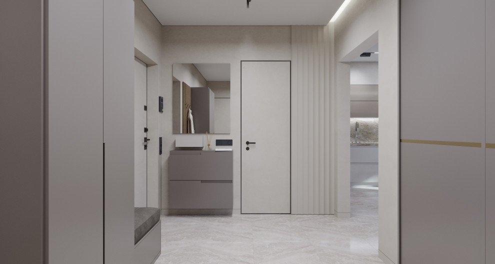 Проект оформления интерьера квартиры 90 кв.м.