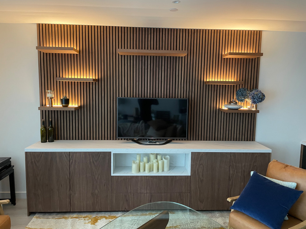 Inspiration for a scandinavian living room in London.