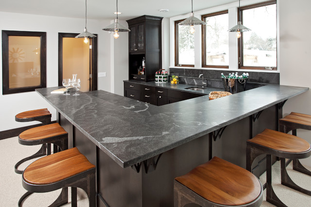 Lakeside Living Transitional Wine Cellar Minneapolis By