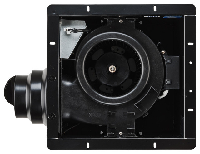 80 CFM 0.3 Sones Ceiling Bath Exhaust Fan With LED Light - Contemporary ...