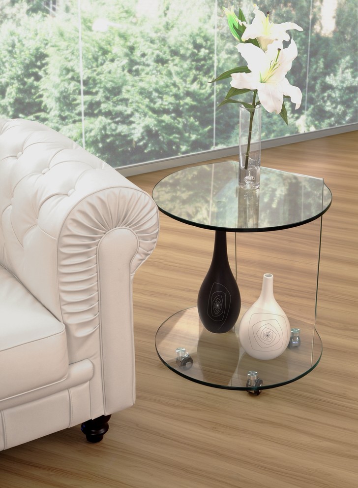 The Mission Side Table Modern Living Room Miami By