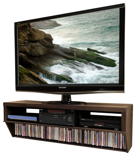 Prepac Series 9 Designer 58 Wide Wall Mounted Av Console In Prepac Series 9 Designer 58 Wide Wall Mounted Av Console In Espresso Transitional Entertainment Centers And Tv Stands By Homesquare