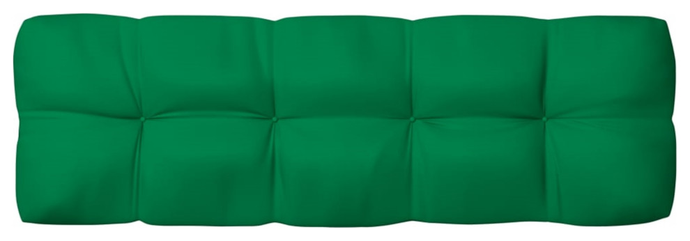 Vidaxl Pallet Sofa Cushion Green 47.2"x15.7"x4.7"