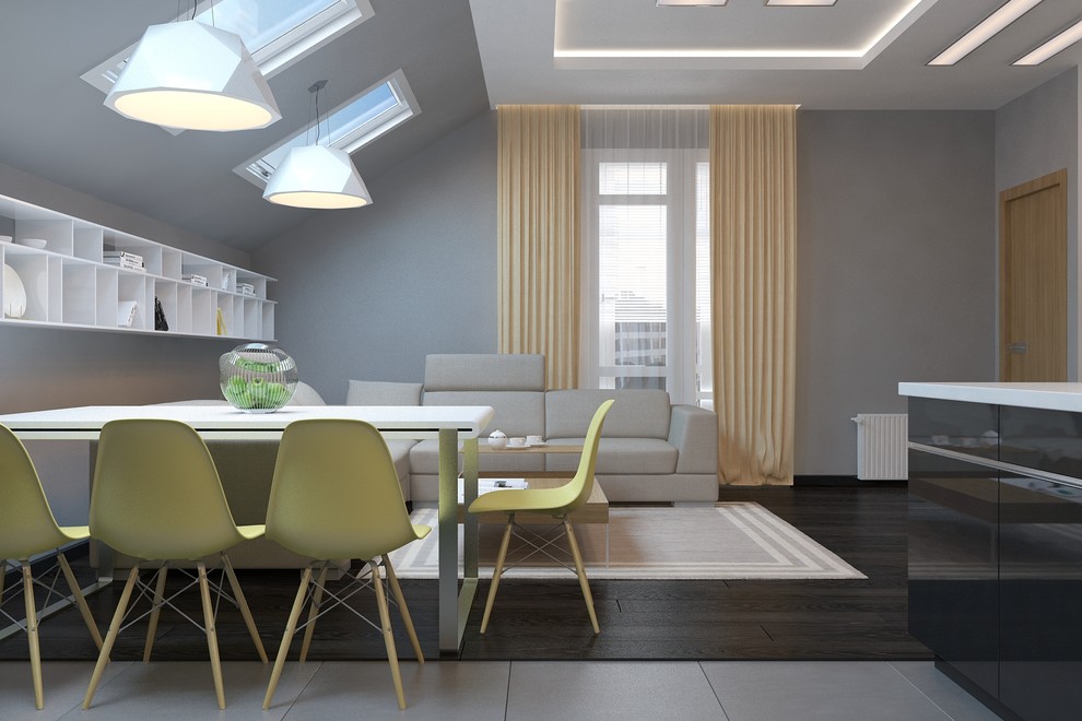 Дизайн интерьера (Техно в минимализме)