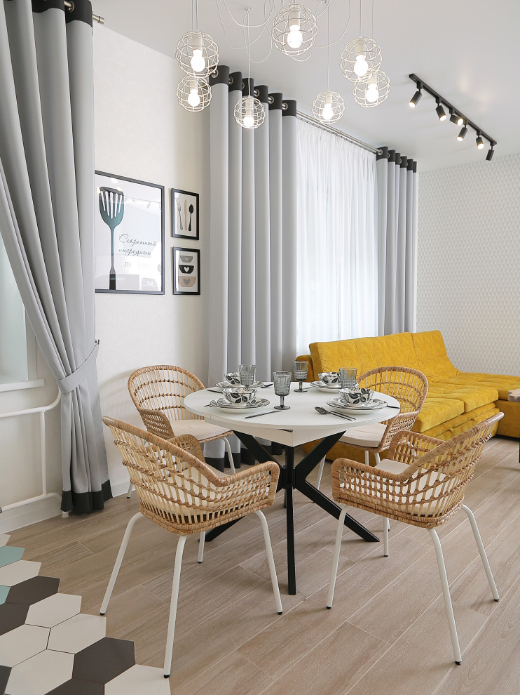 Квартира для дружной семьи в скандинавском стиле