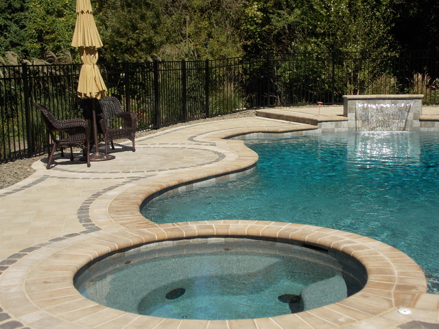 Hopkinton Retreat contemporary-swimming-pool