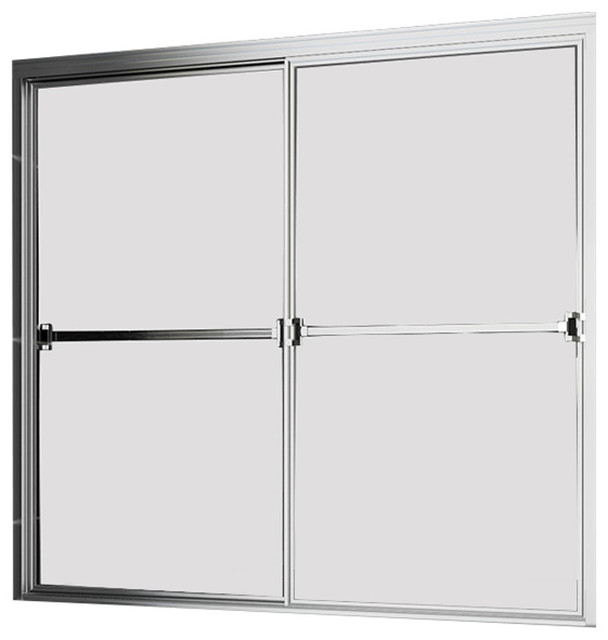 Sunnyshower B0304p 60 X57 3 8 Sliding Bathtub Door 5 16 Clear Sunnyshower B0304p 60 X57 3 8 Sliding Bathtub Door 5 16