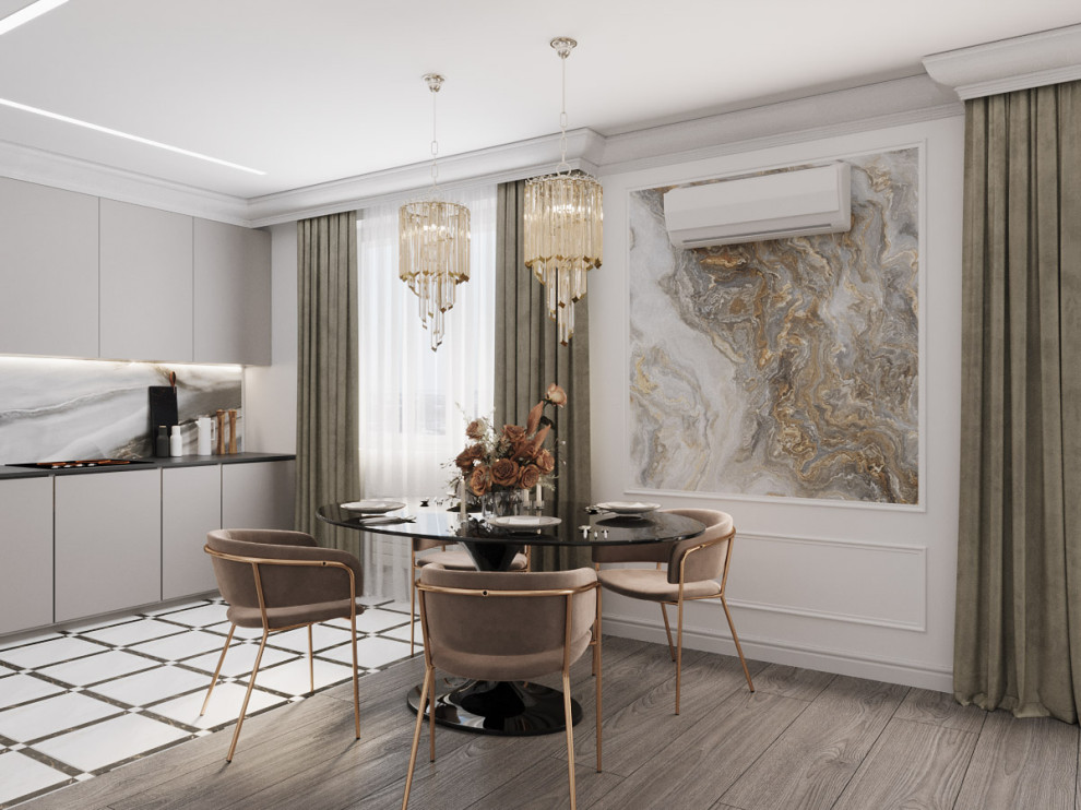 кухня-гостиная