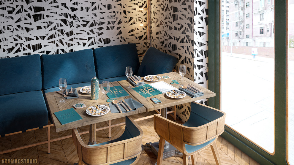 Bibo restaurant in Hong Kong, China - corporate style