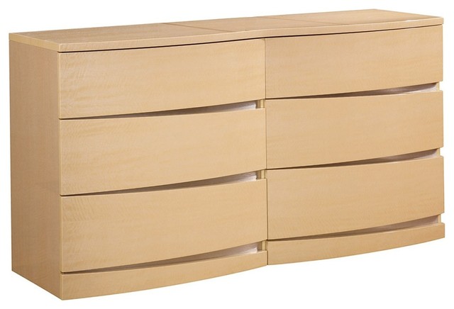 Global Furniture - Aria Dresser - Maple - 36120D