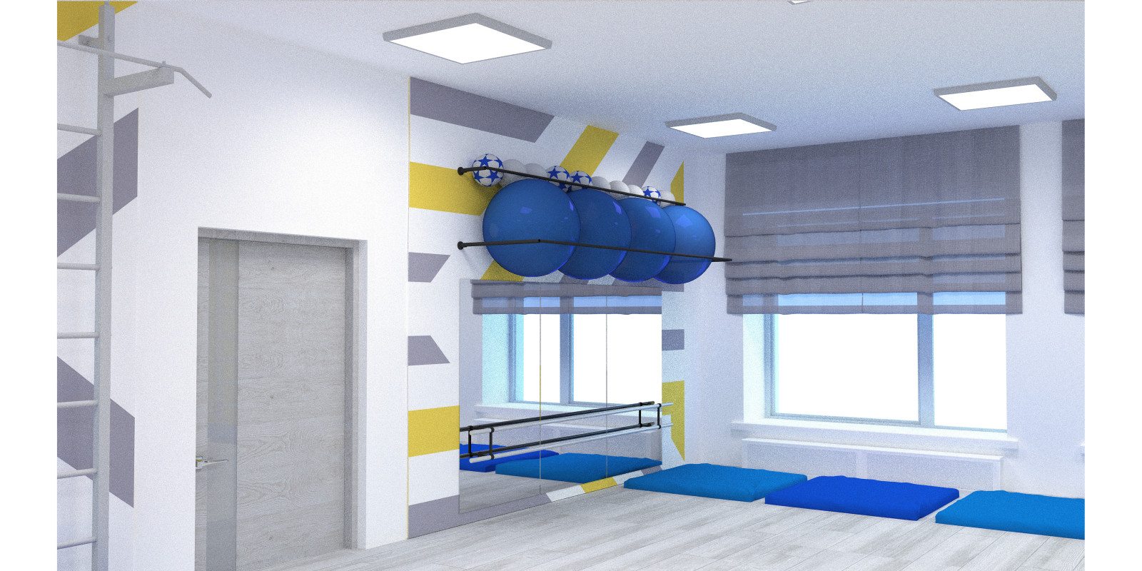 Дизайн интерьера ДС "Золотой ключик"