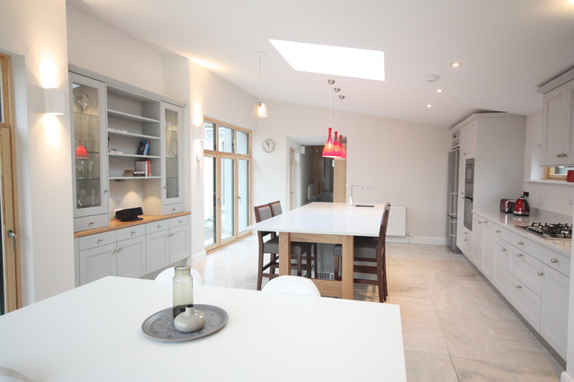 Stepped Shaker Kitchen contemporary-kitchen