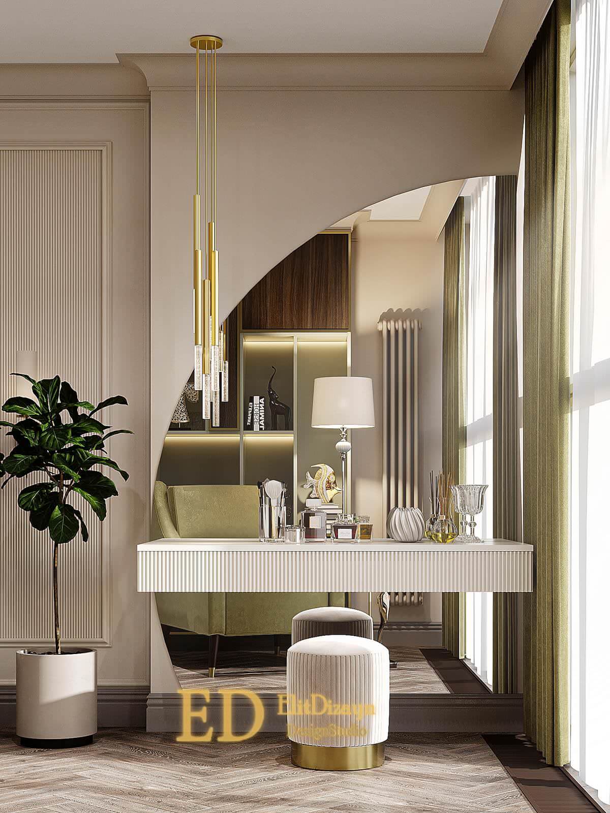 Квартира неоклассика - 11