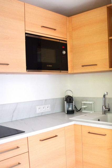 R&eacute;novation d'un appartement de 38m2 tropical-kitchen