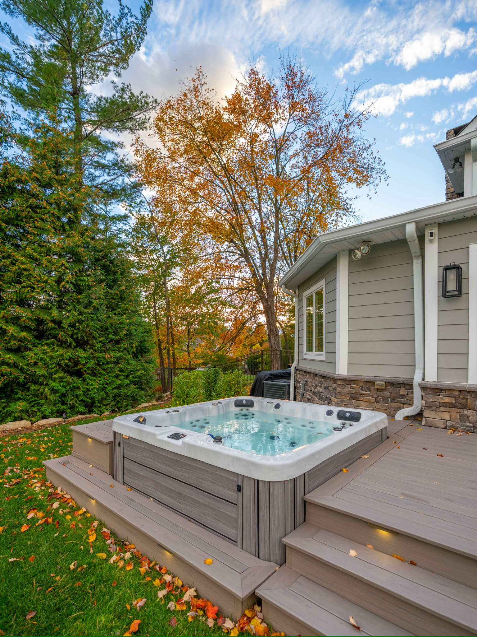 Porcelain Paradise with a Party Pavilian