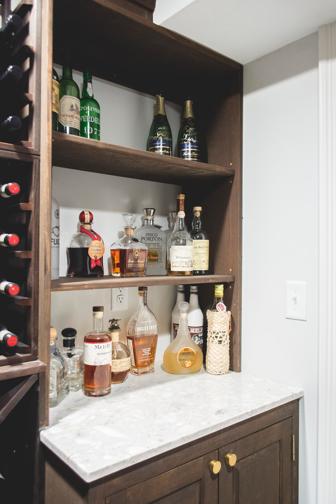 Inspiration for a transitional home design remodel in Boston