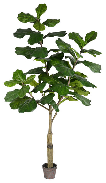 Vickerman Potted Fiddle Tree - Traditional - Artificial Plants And Trees -  by Vickerman Company | Houzz
