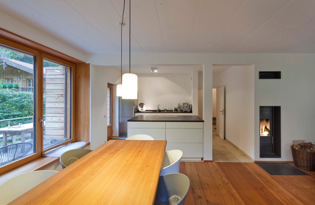 Holzhaus In Schliersee Modern Munich By Lebensraum Holz Gmbh Houzz Uk