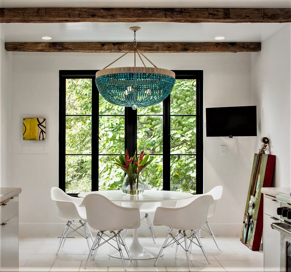 Dining room - 1960s dining room idea in DC Metro