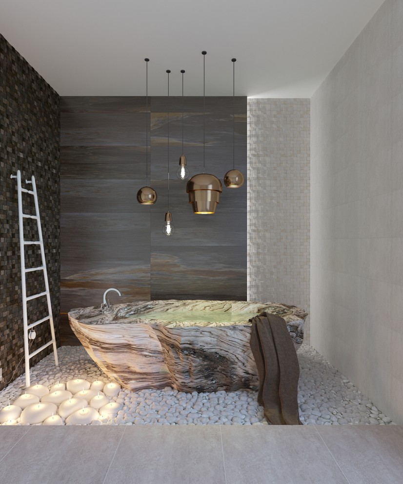 интерьеры ванных комнат