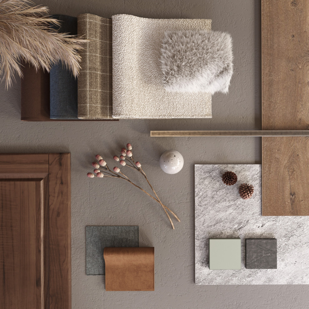 Загородный дом из бруса в поселке Смолячково