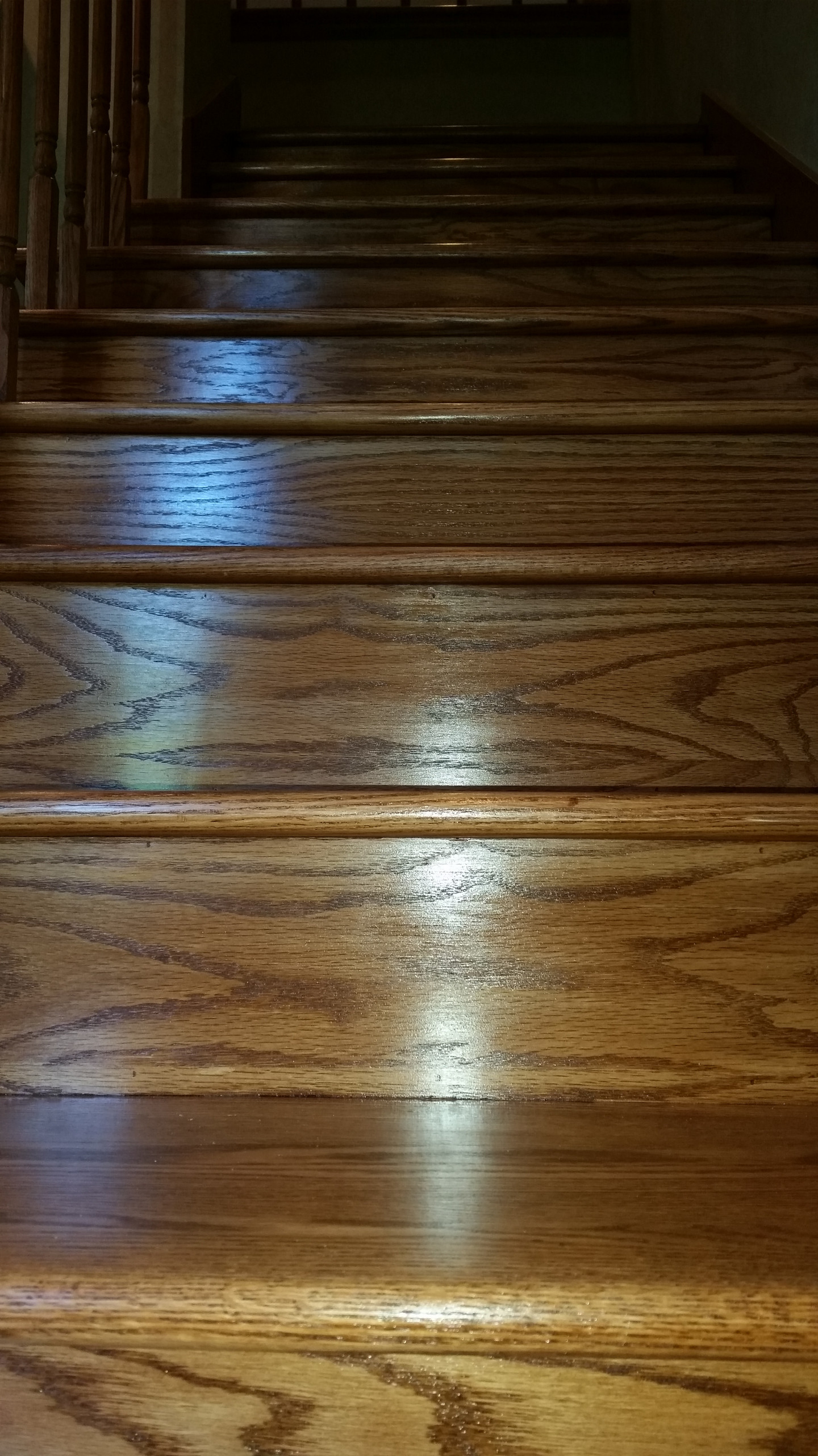 Rebuilt staircase