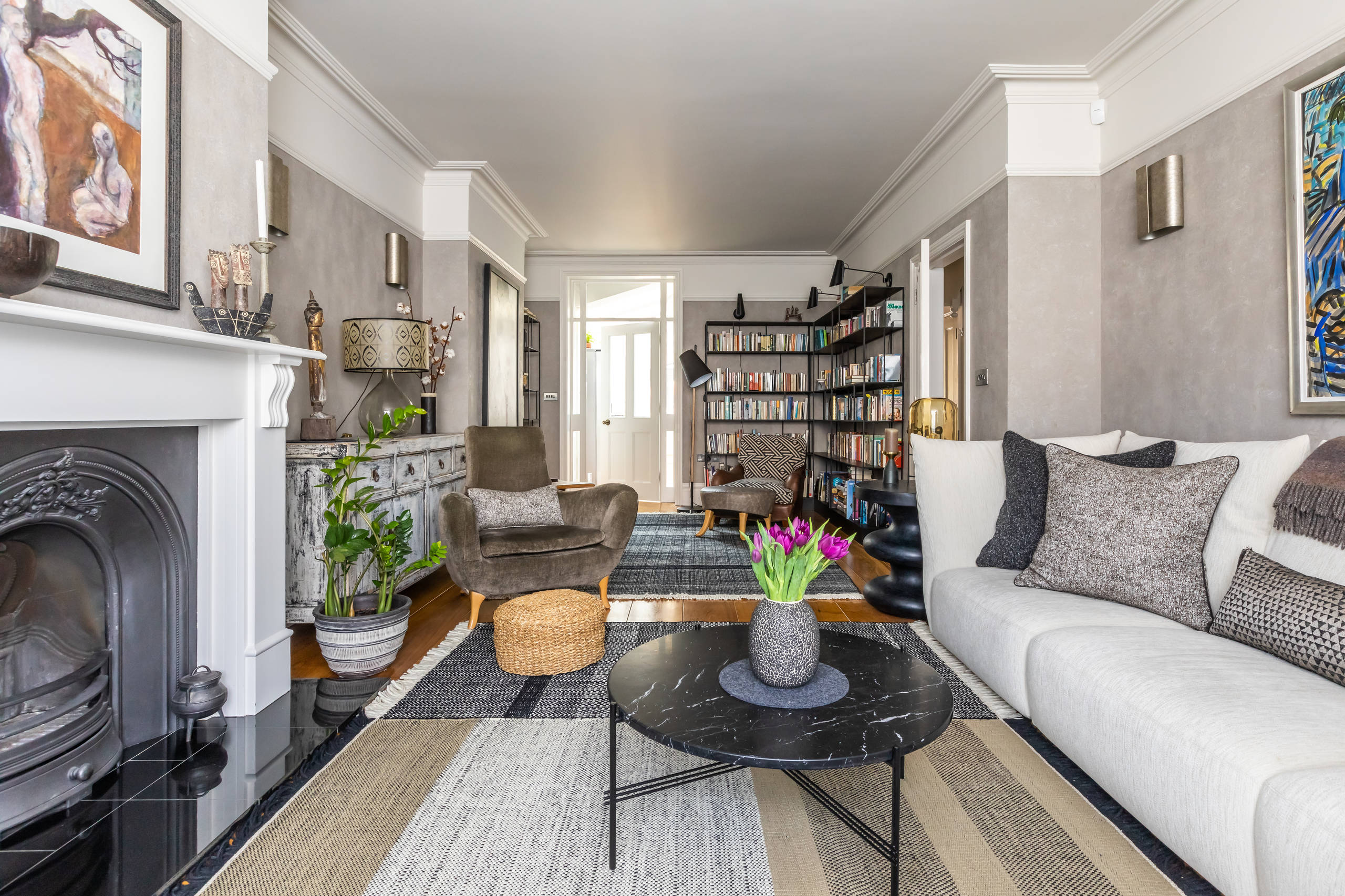 Edwardian Interior Design Living Room