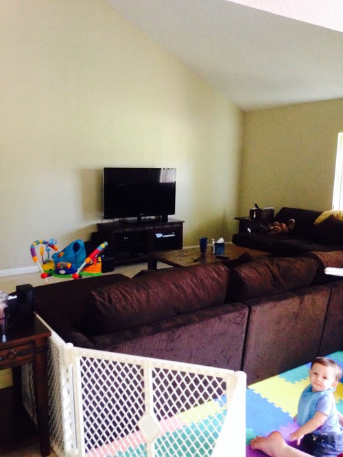 baby gate between couch and wall