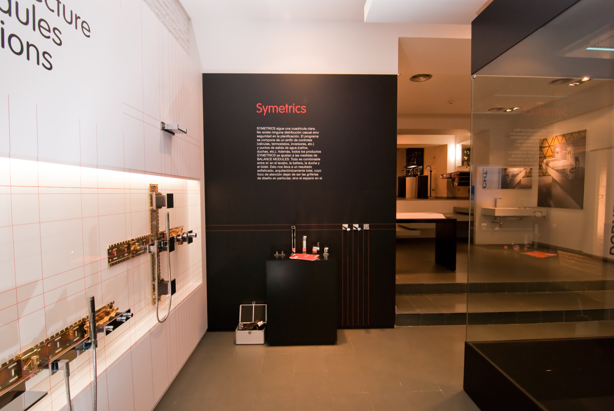 Dornbracht Alape Showroom Bad Sanitär Raumausstattung Planung Präsentation Produktpräsentation Ausstellung Interior Design NRW Krefeld Barcelona Architektur Innenarchitektur Gestaltung 3D