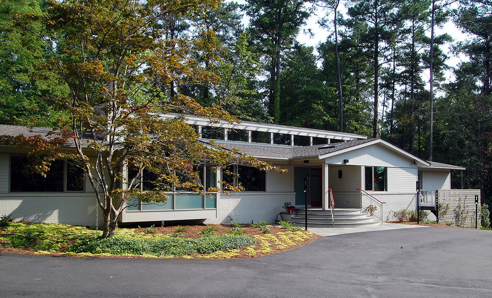 This is an example of a modern exterior in Raleigh.