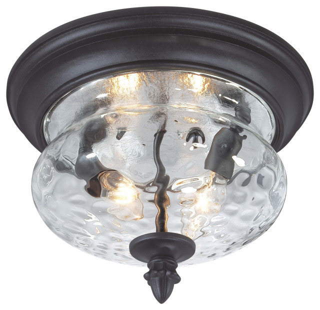 The Great Outdoors Ardmore 2 Light Flush Mount Ceiling Fixture