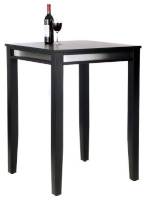 Home Styles Manhattan Pub Table with Stainless Steel Apron