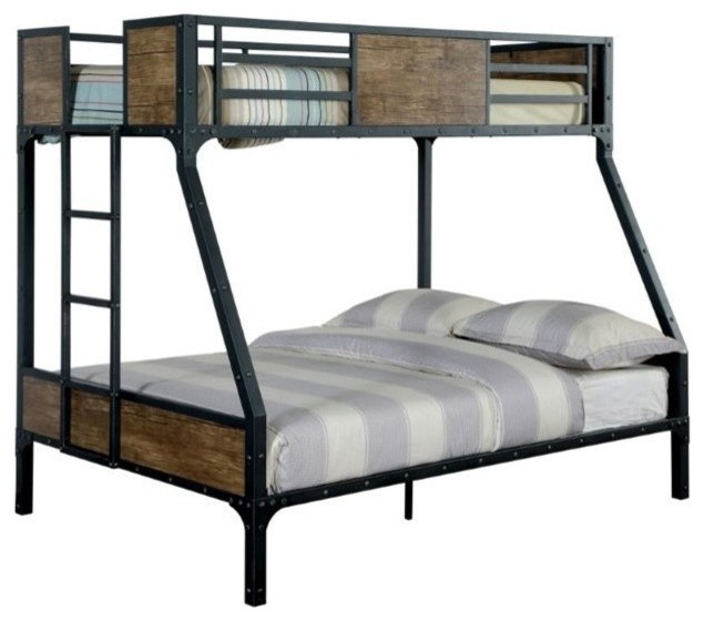 Bunk Beds, Black Bunk Beds Twin Over Full
