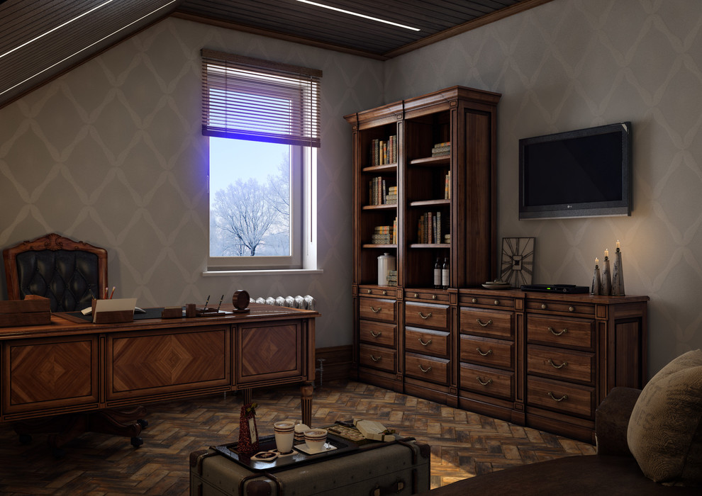 Дизайн-проект загородного дома в г. Пермь