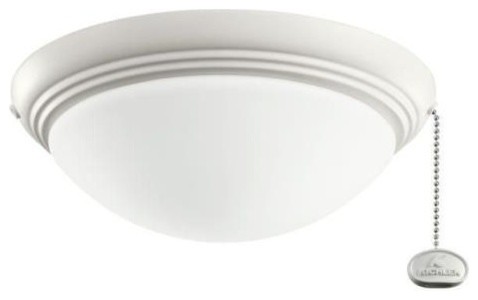 Kichler Lighting - 380121SNW - Low Profile - One Light Ceiling Fan Kit