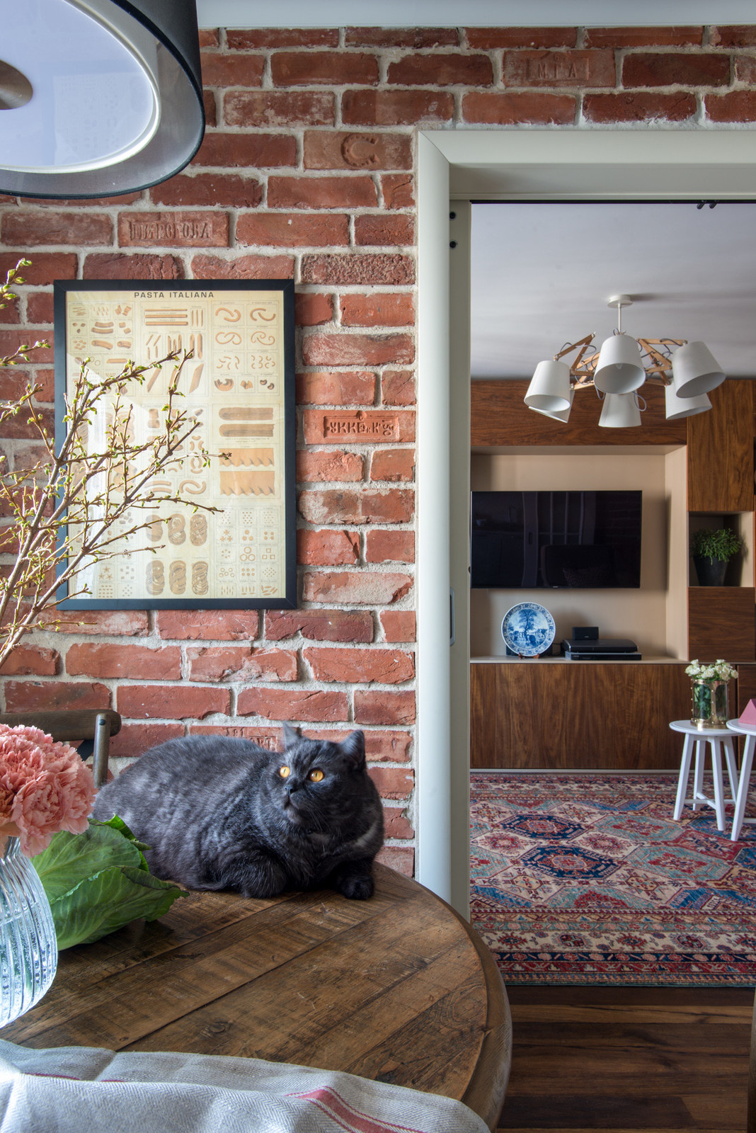 Трёхкомнатная квартира в Царицыно (дизайнер Людмила Данилевич)