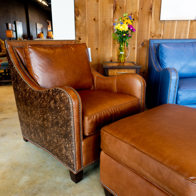 McKinley Leather Furniture Showroom Spring 2021 Transitional