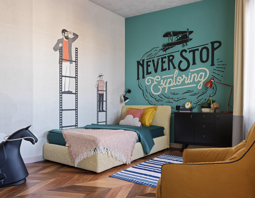 Apartment with grey shades in Saint-Petersburg