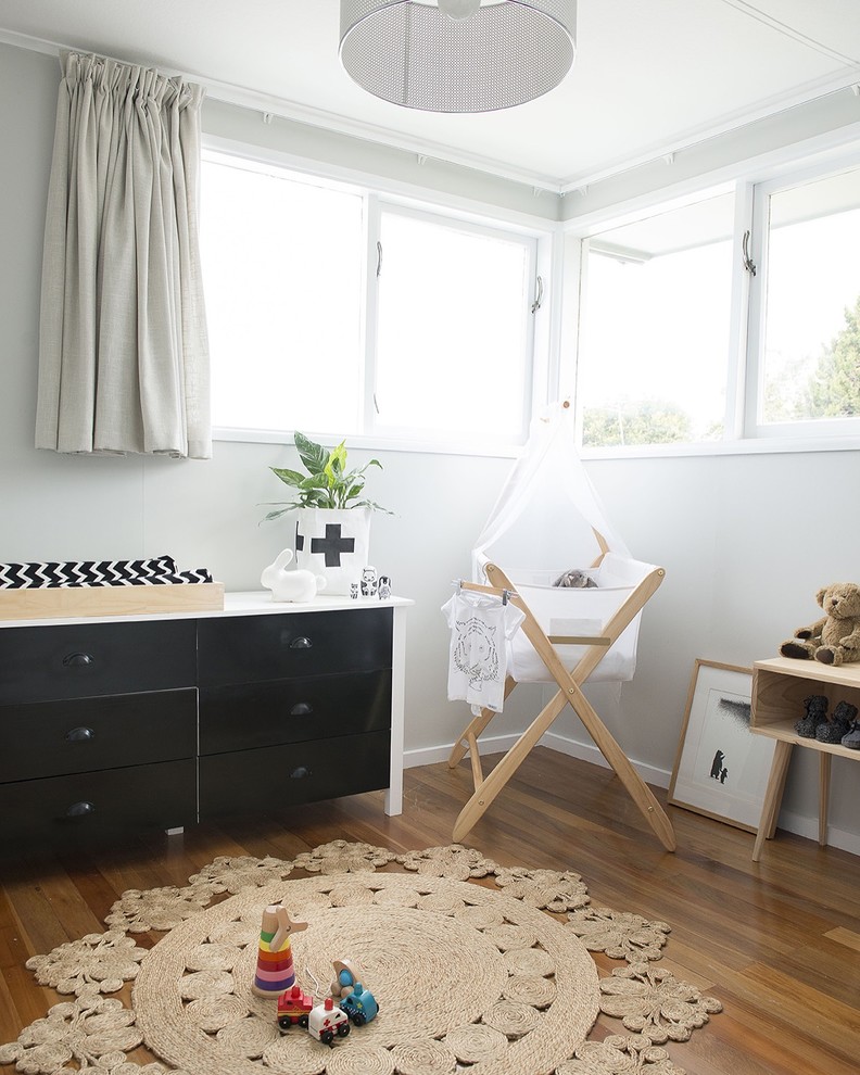Inspiration for a scandinavian home design in Auckland.