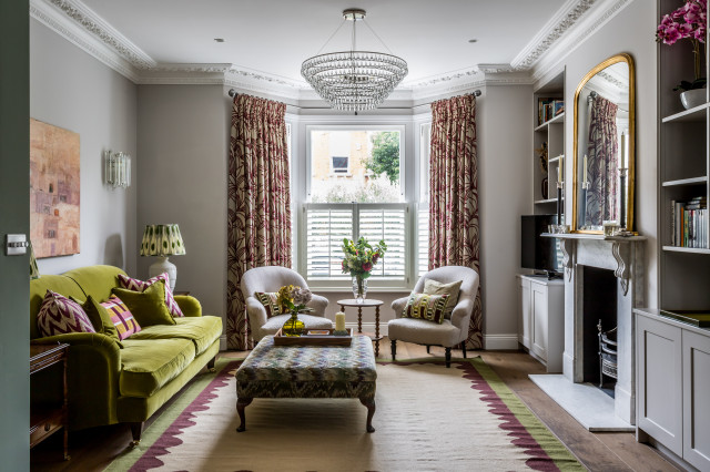 Brook Green Interior Design transitional-living-room