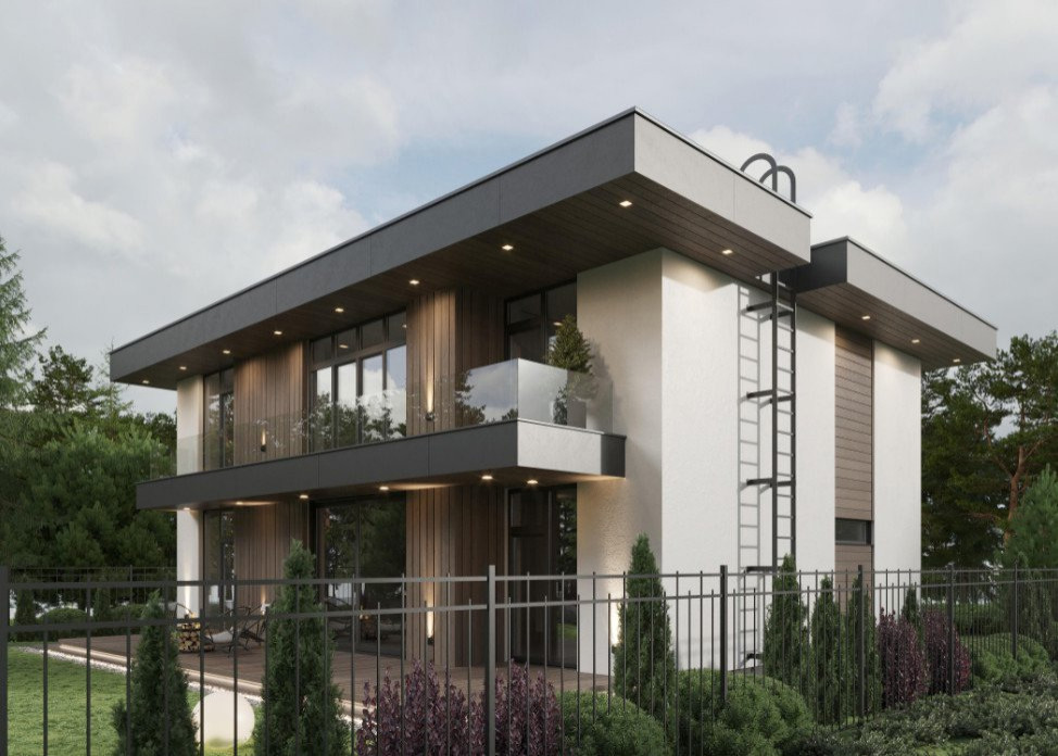 Архитектурный проект  индивидуального жилого дома. Московская область, р-н Рамен