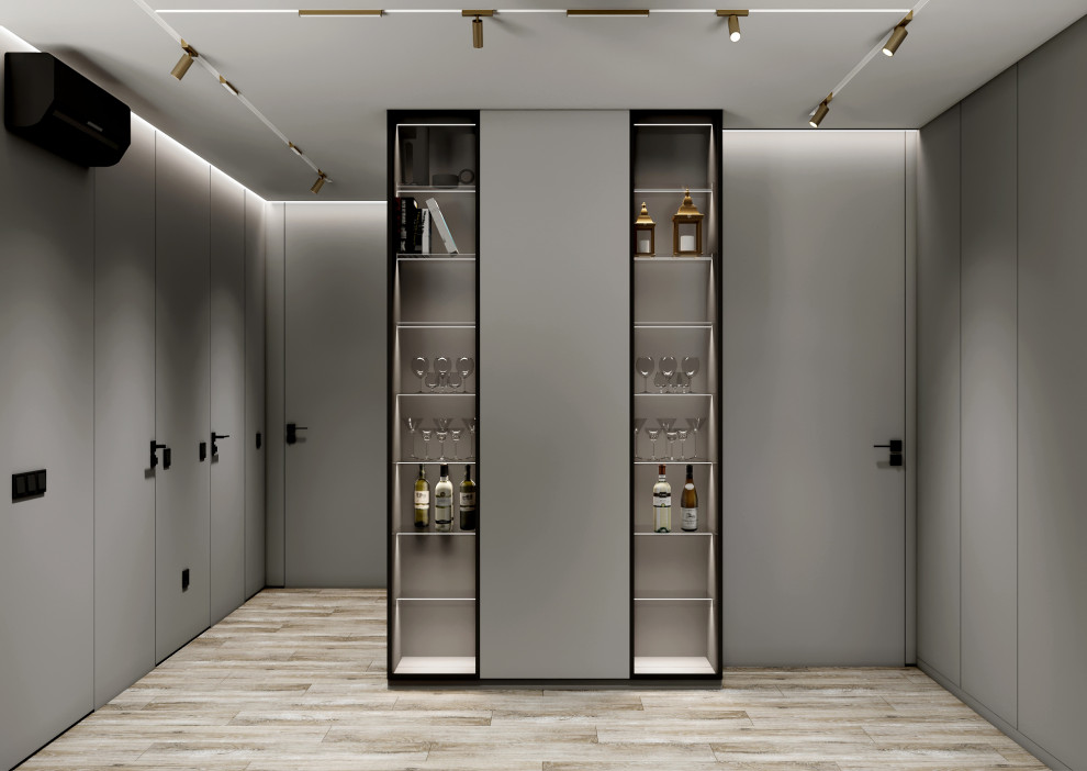 Дизайн интерьера квартиры 57 м2 во вторичном фонде Москвы