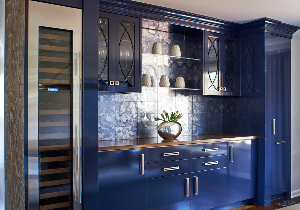 Home design - transitional home design idea in New York