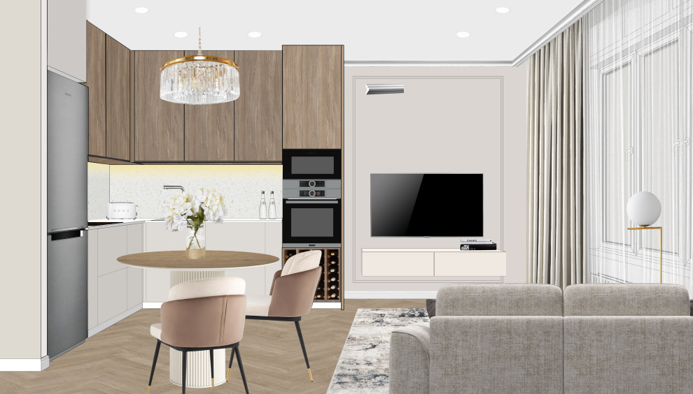 Коллажи квартиры для Алины ЖК Новый Лесснер. 2024