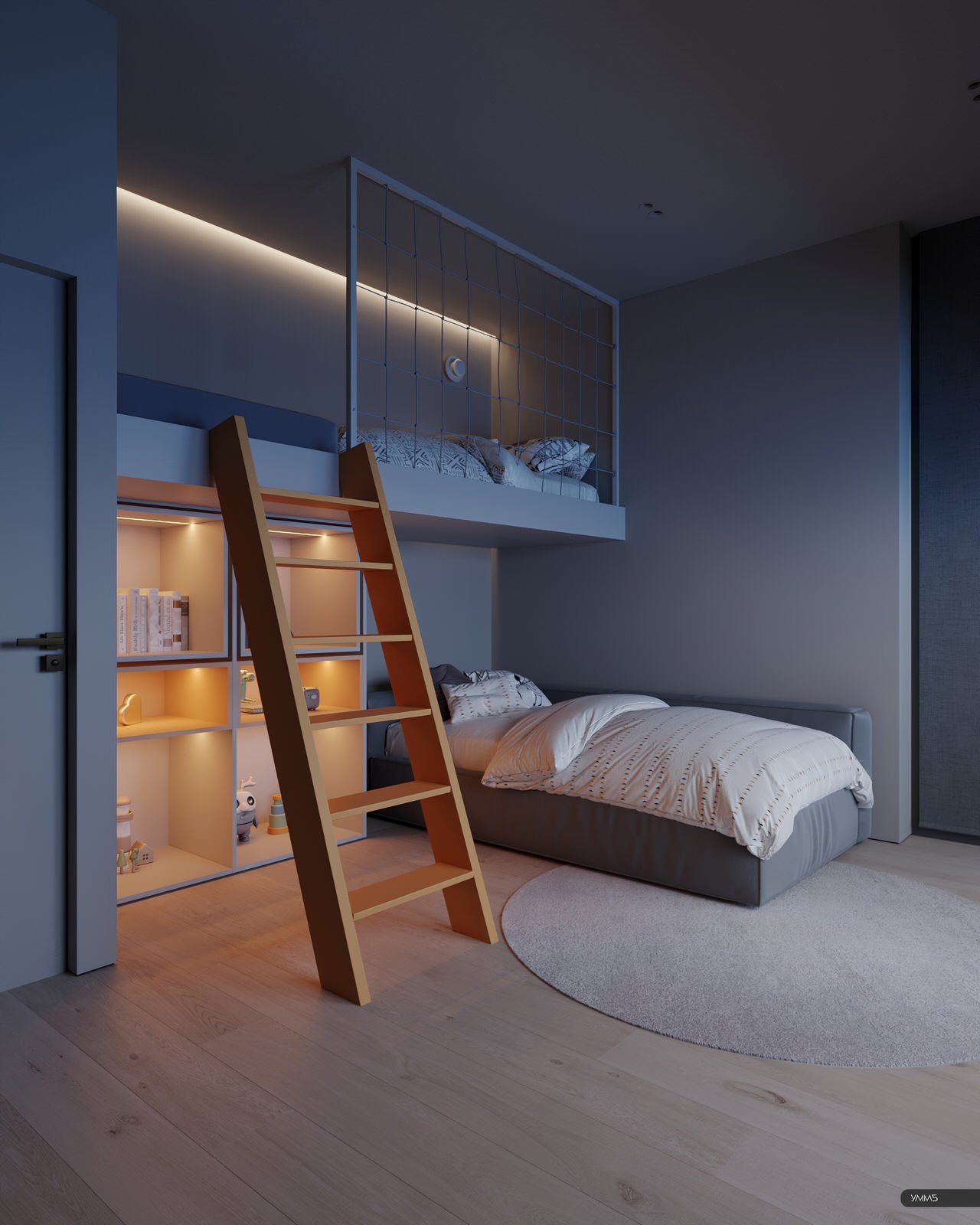 SVETLOGORSK V | Проект двухуровневой квартиры в Светлогорске 302 м2