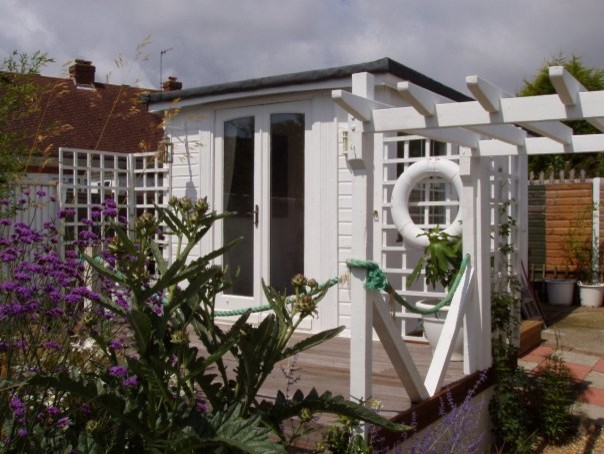 Photo of a beach style shed and granny flat in Sussex.