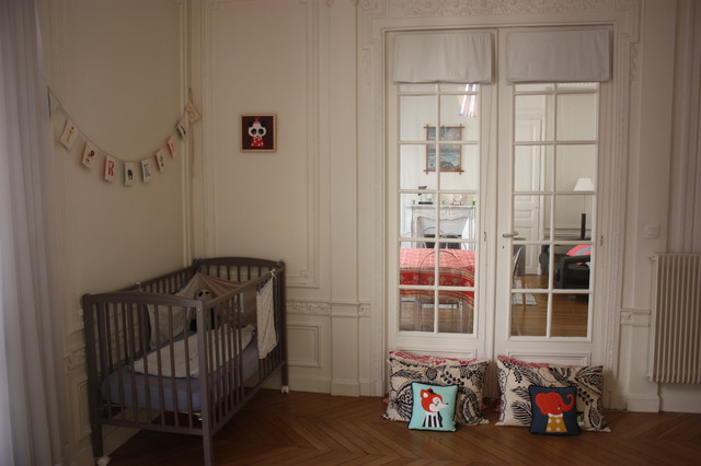 Appartement &agrave; Paris XIV&egrave;me contemporaneo-bebe