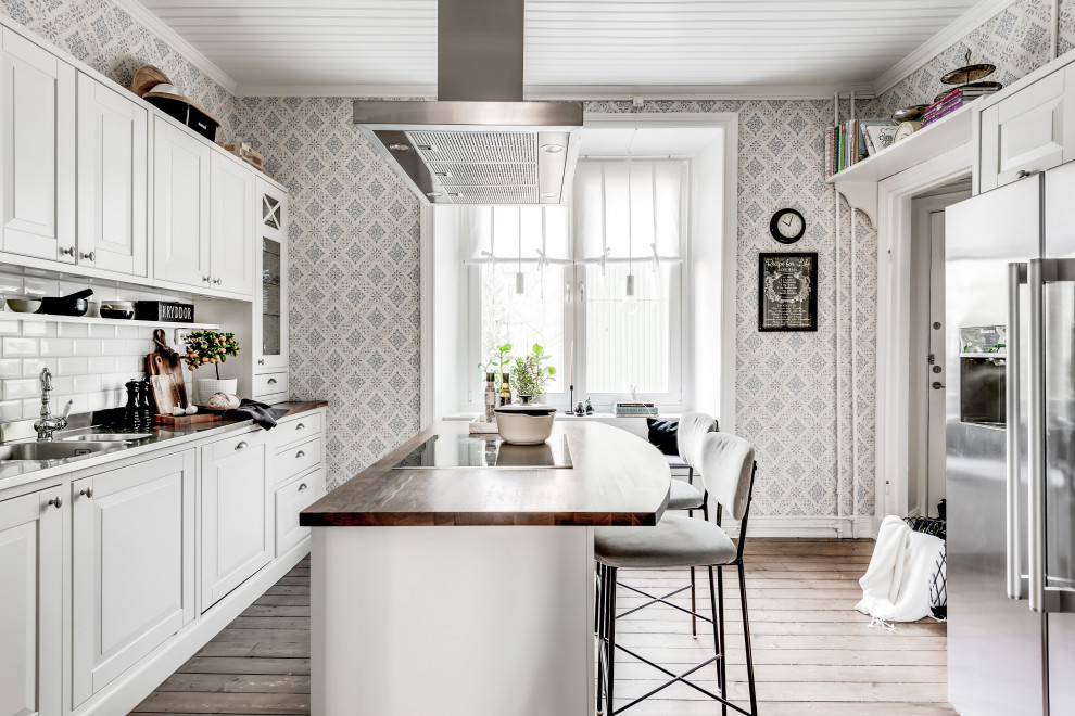 Scandinavian kitchen in Gothenburg.